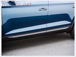 Lišty bočních dveří M-TRACK - černý lesklý, Kodiaq od r.v. 2016- SKLADEM ! SLEVA !