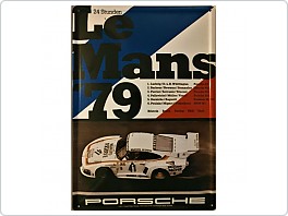 Plechová cedule Porsche Le Mans 79, 20x30cm