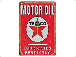 Plechová cedule Texaco, 20x30cm
