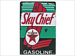 Plechová cedule Texaco, 20x30cm