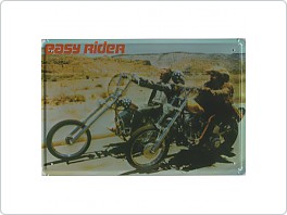 Plechová cedule Easy Rider, 20x30cm