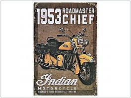 Plechová cedule moto Indian , 20x30cm