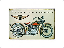 Plechová cedule Harley Davidson, 20x30cm