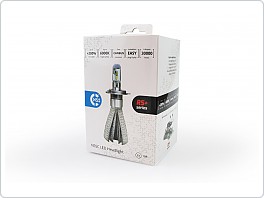 LED H4, RS+ serie slim 50W, sada 2ks