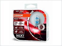 Autožárovka Osram H7 12V/55W +150% Night Breaker Laser 2ks