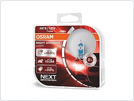 Autožárovka Osram H11 12V/55W +150% Night Breaker Laser, 2ks