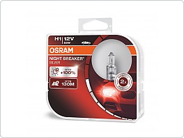 Autožárovka Osram H1 12V/55W Night Breaker Silver +100%, 2ks