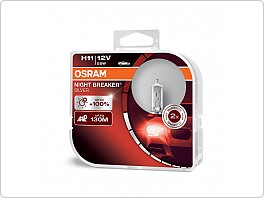 Autožárovka Osram H11 12V/55W Night Breaker Silver +100%, 2ks