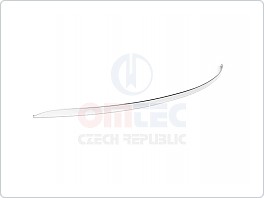 VW Tiguan II 2016-  NEREZ chrom spodní lišta 5.dveří ve stylu R-Line - OMTEC