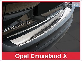Opel Crossland X 2017-, práh zadních dveří nerez