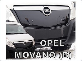 Zimní clona, kryt na chladič Opel Movano, 2010- na masku