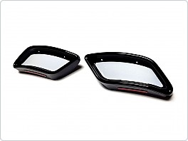 Škoda Kodiaq - atrapy výfuku RS design v provedení RS230 Glossy black - GLOWING WHITE