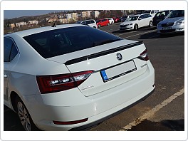 Škoda Superb III - zadní spoiler 5. dveří - design DTM V5