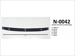 Ochranný práh zadních dveří Hyundai Tucson 2015-2017