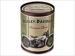 Plechová kasička Harley Davidson