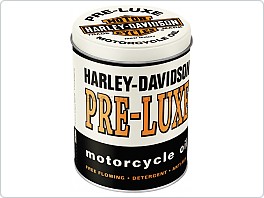 Plechová dóza Harley Davidson Pre-Luxe 13x10cm