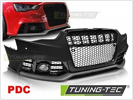 Přední nárazník AUDI A5 2011-2016 RS5 style černá PDC
