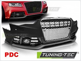 Přední nárazník AUDI A5 2011-2016 RS5 style chrom,černá PDC