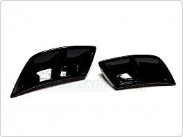 Škoda Kodiaq - atrapy výfuku TURBO design RS230 Glossy black