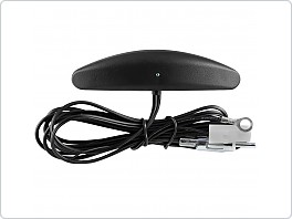 Elektronická vnitřní anténa 12V, nalepovací s LED