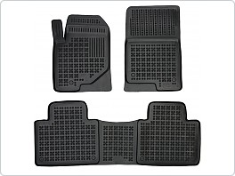 Gumové VANIČKY, autokoberce sada Ssang Yong Rexton 2017-, Ssang Yong Musso 2017-