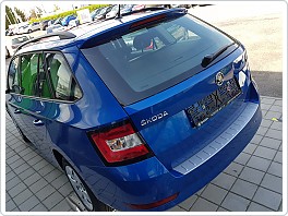 Škoda Fabia III Combi Facelift - ochranný panel zadního nárazníku - ALU vzhled