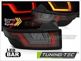 Zadní světla Land Rover Range Rover Evoque 2011- černá, červená s led dynamickým blinkrem