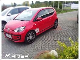 Ochranné boční lišty dveří VW Up, 3dveř. 2011-