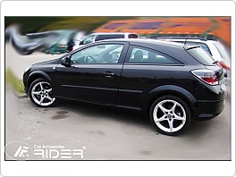 Ochranné boční lišty dveří Opel Astra H, GTC, 3dveř. 2005-2011