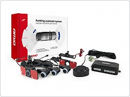 Parkovací, couvací asistent z vnitřními senzory. 4x senzor, pípák