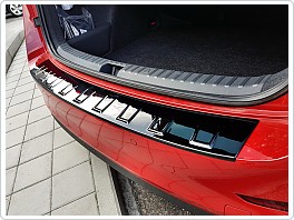 Škoda Scala - ochranný panel zadního nárazníku - Design VV - GLOSSY BLACK