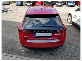 Škoda Scala - ochranný panel zadního nárazníku - Design VV - ALU LOOK