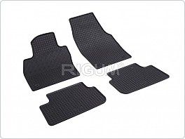 Gumové koberce, autokoberce sada, VW T-Cross, 2019-