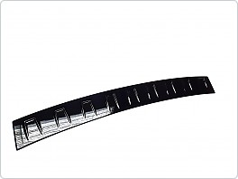 Škoda Fabia III HB facelift 2018- ochranný panel zadního nárazníku - Design VV - GLOSSY BLACK