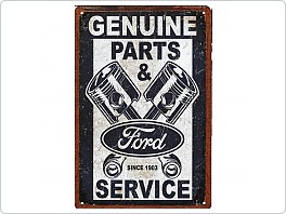 Plechová cedule Ford Service, 20x30cm