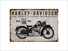 Plechová cedule Harley Davidson, 20x30cm