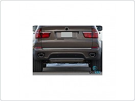 Nerezová lišta hrany kufru BMW X5 E70, 2007-2013