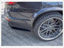 Maxton Design splittery zadního nárazníku pro BMW X5 E70, facelift M-pack 2010-2013