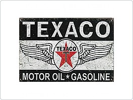 Plechová cedule Texaco, 20x30cm