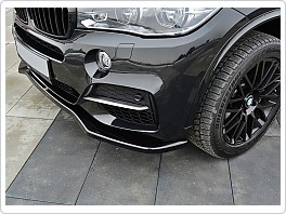 Maxton Design splitter, spoiler pod originální přední nárazník BMW X5 F15, M50D