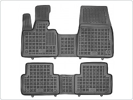 Gumové VANIČKY, autokoberce sada BMW i3, 2013-