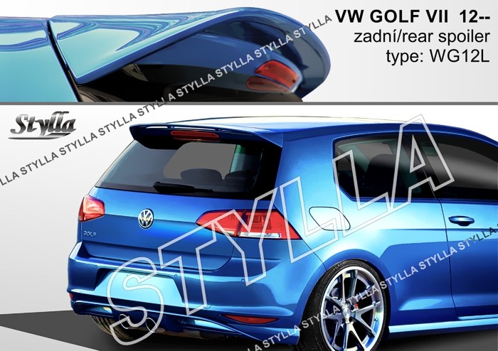 Tuning doplňky - spoilery VW Golf VII