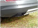 Dummy XL - koncovky výfuku, černý lesk Škoda Kodiaq 