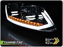 Přední světlomety, světla, lampy VW Touran 2010-2015, Tube, DRL, SEQ, chrom LPVWS3