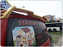 Zadní spoiler VW T6, vyklápěcí dveře