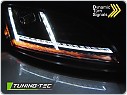 Přední světlomety, světla, lampy Audi TT 2010-2014, LED, SEQ, HID, AFS, DRL, černé, LPAUF2