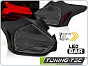 Zadní světla, světlomety Ford Focus, hatchback, 2015-2018 LED, Seq, dynamický blinkr, Smoke LDFO66