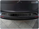 Kryt zadního nárazníku, NEREZ AVISA, MITSUBISHI OUTLANDER 2012-2015 (TMAVÁ, MATNÁ)