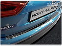 Kryt zadního nárazníku, NEREZ AVISA, NISSAN QASHQAI 2017- (TMAVÁ, CHROM)