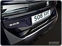 Kryt zadního nárazníku, NEREZ AVISA, PEUGEOT 508 2018- (COMBI, TMAVÁ, MATNÁ)
